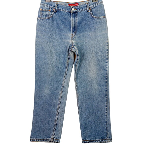 Levi's 550 SZ 14S Y2K 2004 Women's Classic Relaxed Taper Denim Jeans - Picture 2 of 8